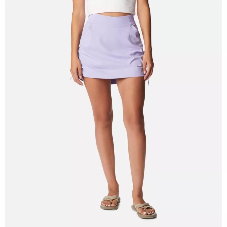 Columbia Women's Anytime Casual Skort Frosted Purple