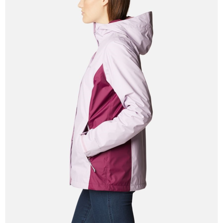 Columbia Women's Arcadia II Rain Jacket Aura/Marionberry