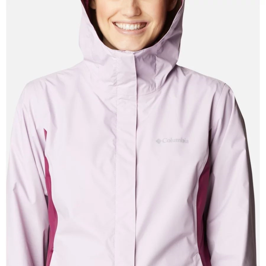 Columbia Women's Arcadia II Rain Jacket Aura/Marionberry