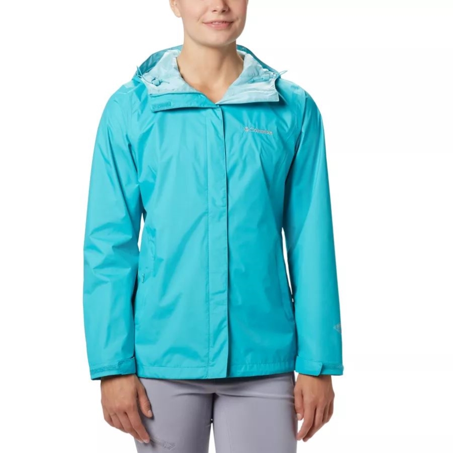 Columbia Women's Arcadia II Rain Jacket Geyser