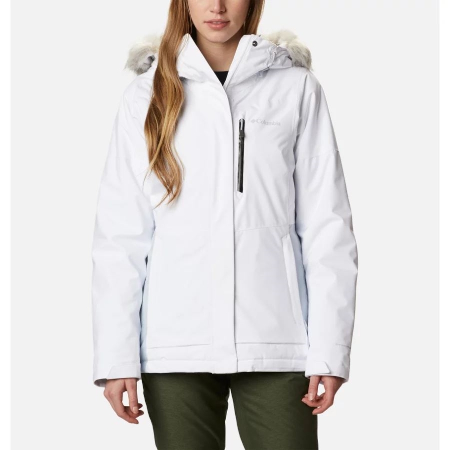 Columbia Women's Ava Alpine Insulated Jacket White/Cirrus Grey