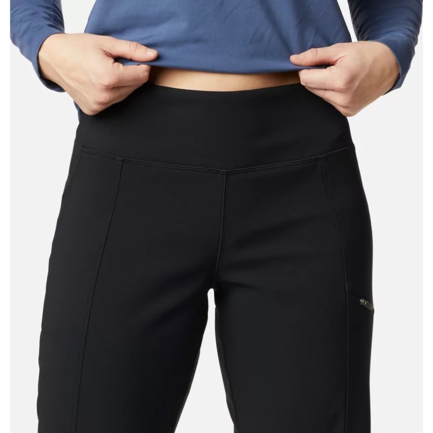 Columbia Women's Back Beauty Highrise Warm Winter Pants Black