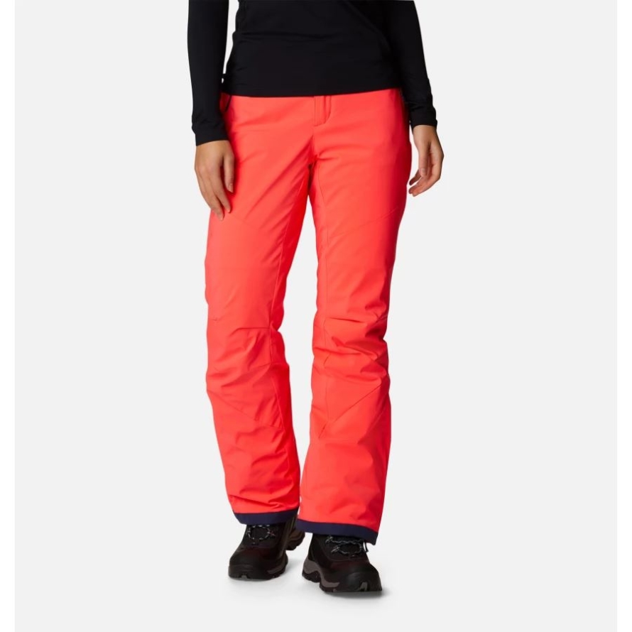Columbia Women's Backslope II Waterproof Ski Pants Neon Sunrise
