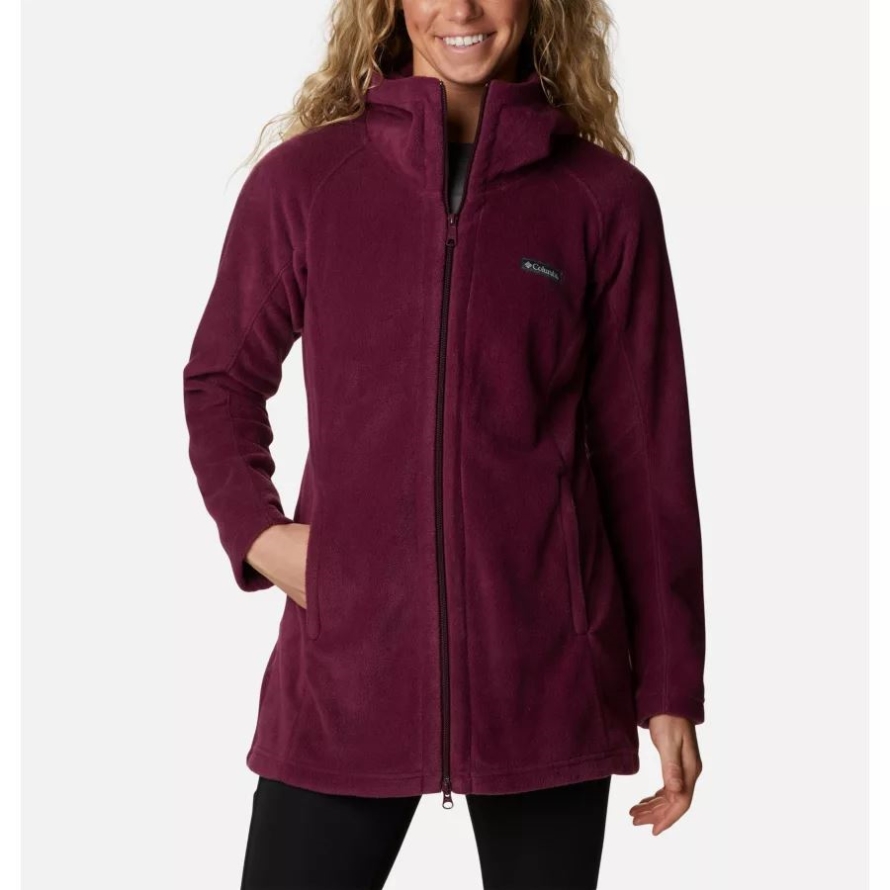 Columbia Women's Benton Springs II Long Hoodie Marionberry