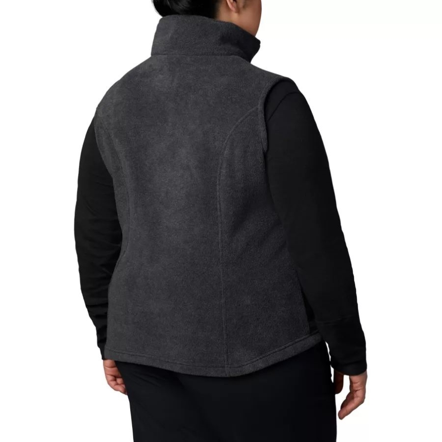 Columbia Women's Benton Springs Vest Plus Size Charcoal Heather