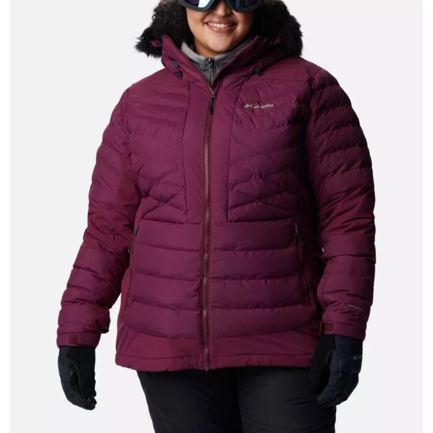 Columbia Women's Bird Mountain Omni-Heat Infinity Insulated Jacket Marionberry