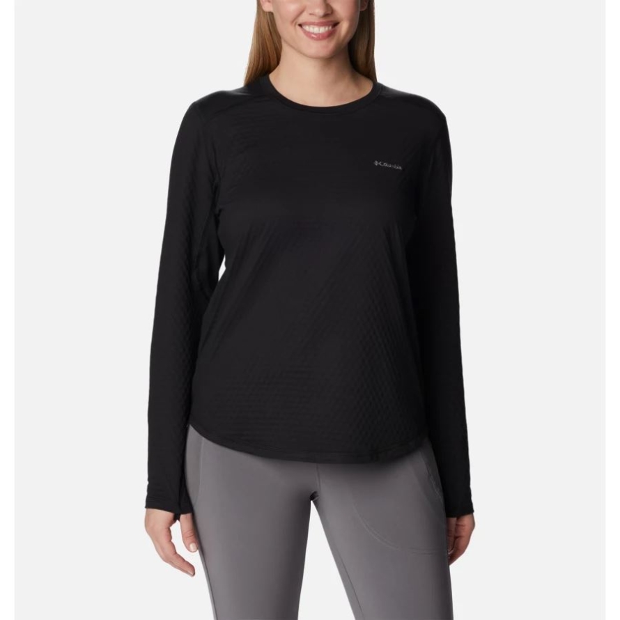 Columbia Women's Bliss Ascent Long Sleeve Shirt Black