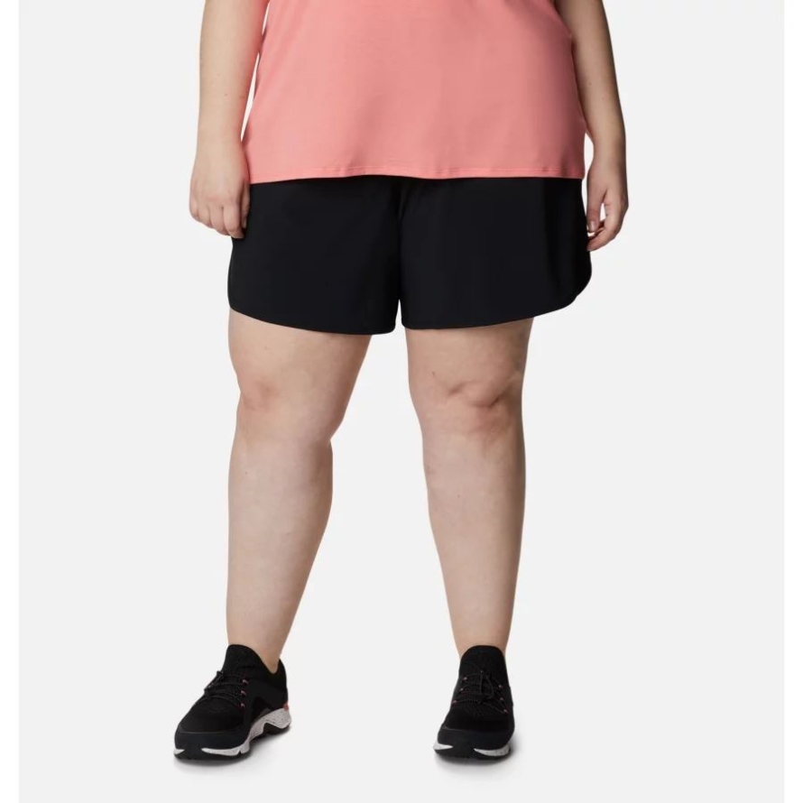 Columbia Women's Bogata Bay Stretch Shorts Plus Size Black