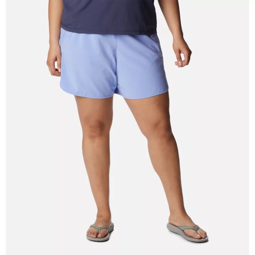 Columbia Women's Bogata Bay Stretch Shorts Plus Size Serenity