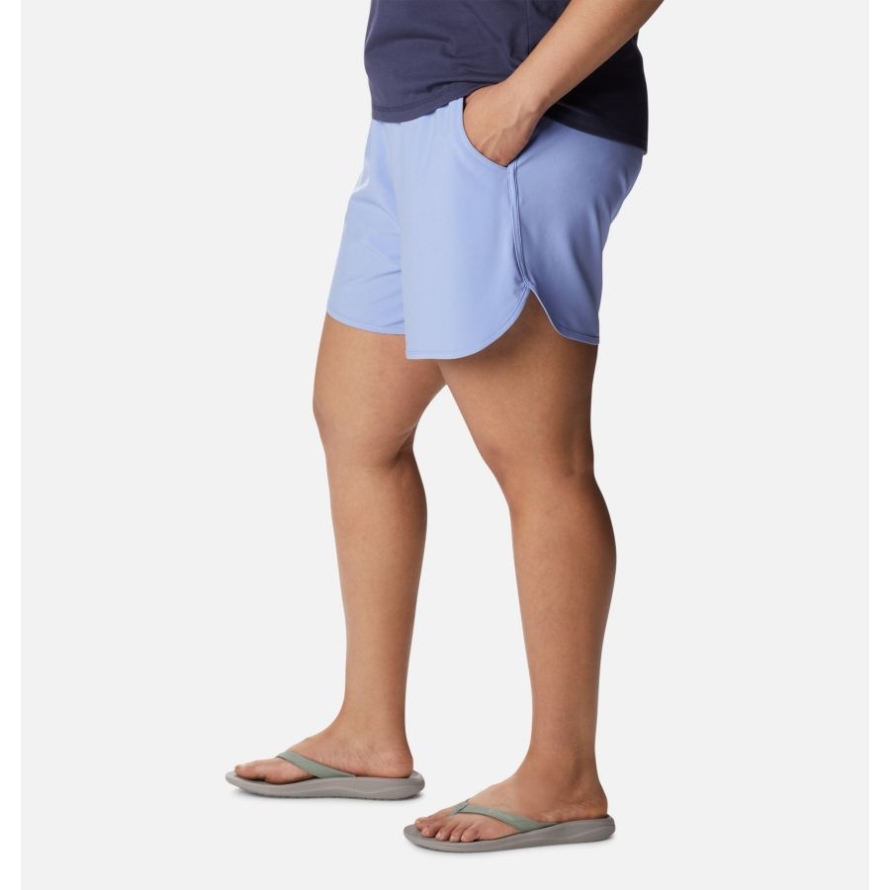 Columbia Women's Bogata Bay Stretch Shorts Plus Size Serenity