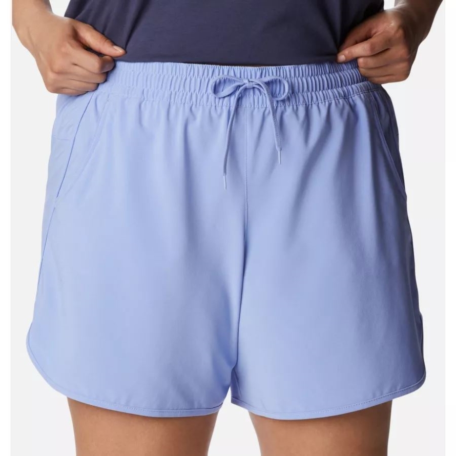 Columbia Women's Bogata Bay Stretch Shorts Plus Size Serenity