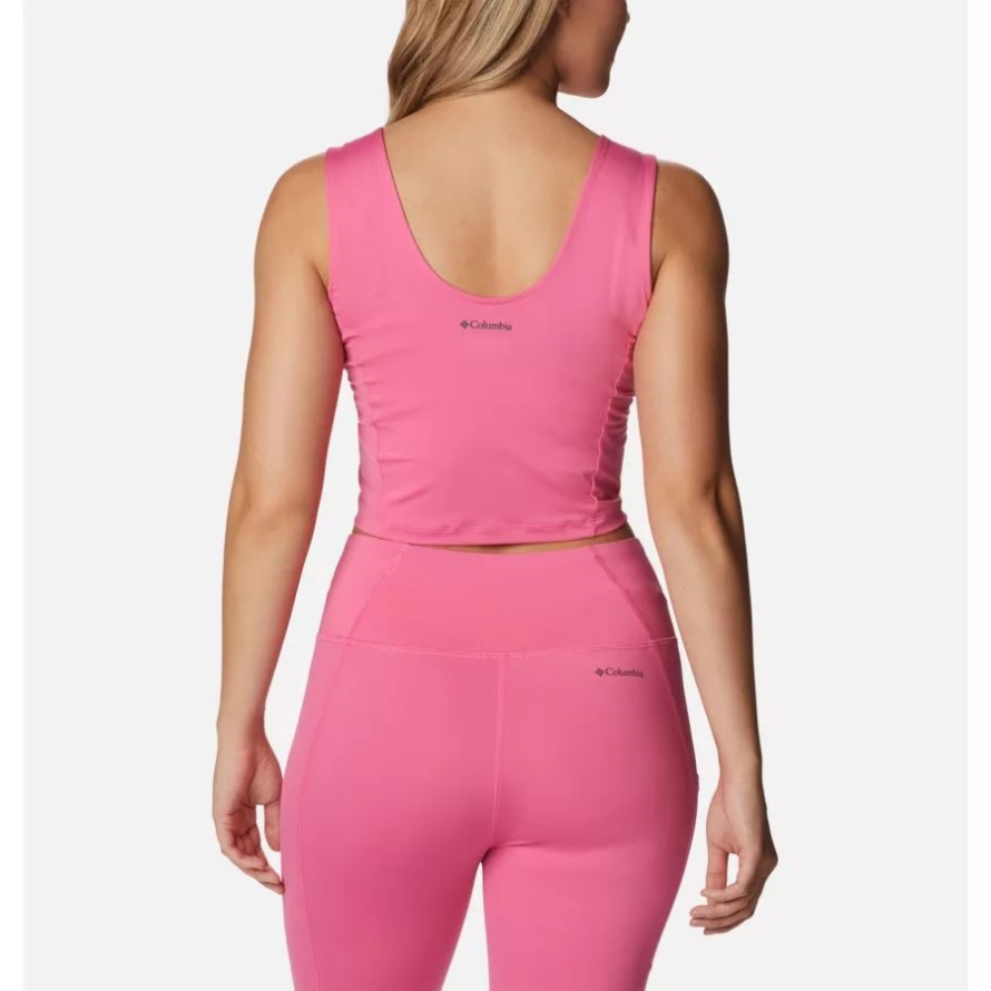 Columbia Women's Boundless Trek Tank Wild Geranium