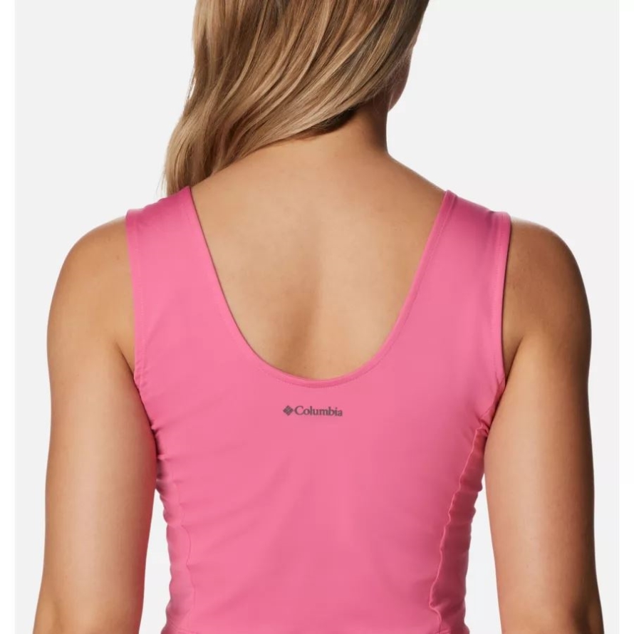 Columbia Women's Boundless Trek Tank Wild Geranium
