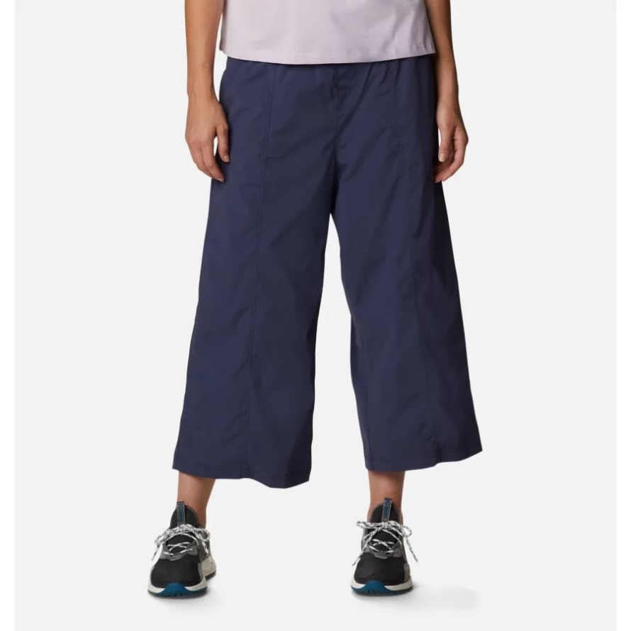 Columbia Women's Bowen Lookout Wide Leg Crop Pants Nocturnal