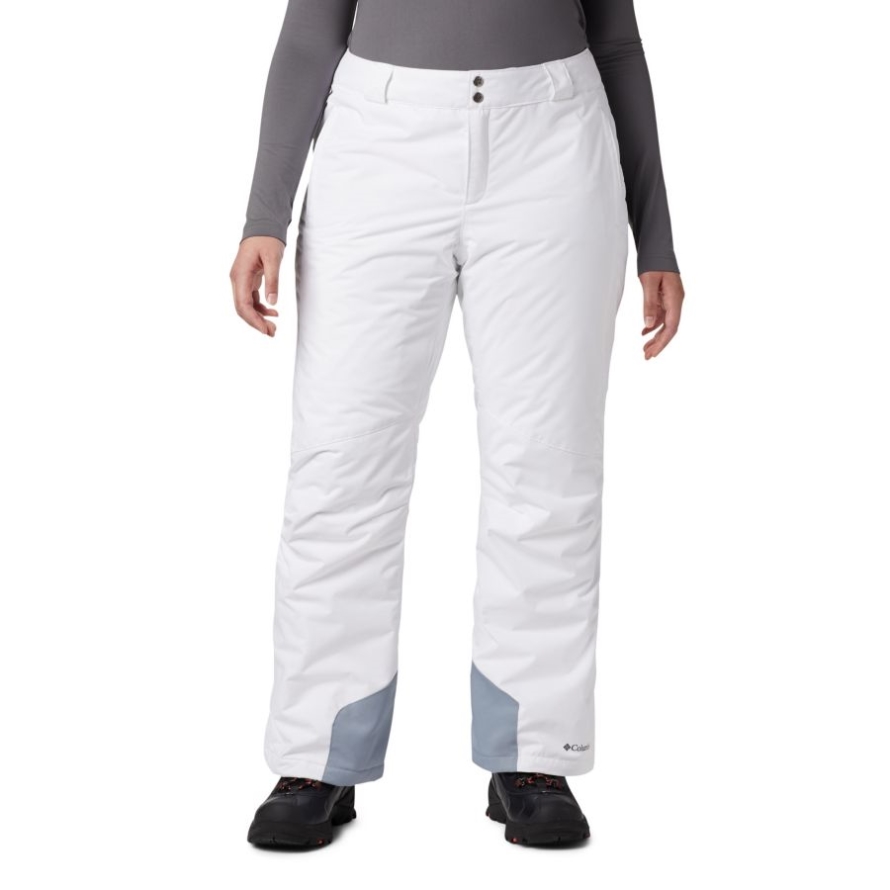Columbia Women's Bugaboo Omni-Heat Pants Plus Size White