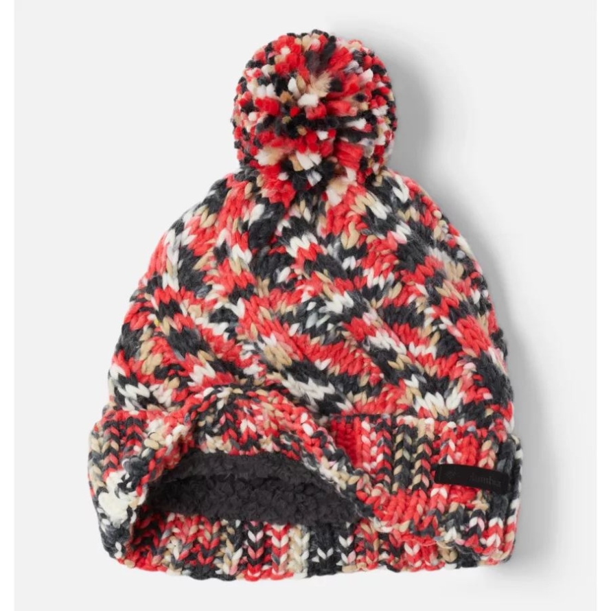 Columbia Women's Bundle Up Beanie Red Lily Ombre