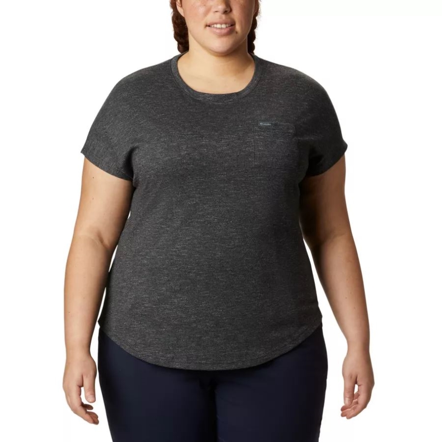 Columbia Women's Cades Cape T-Shirt Plus Size Black