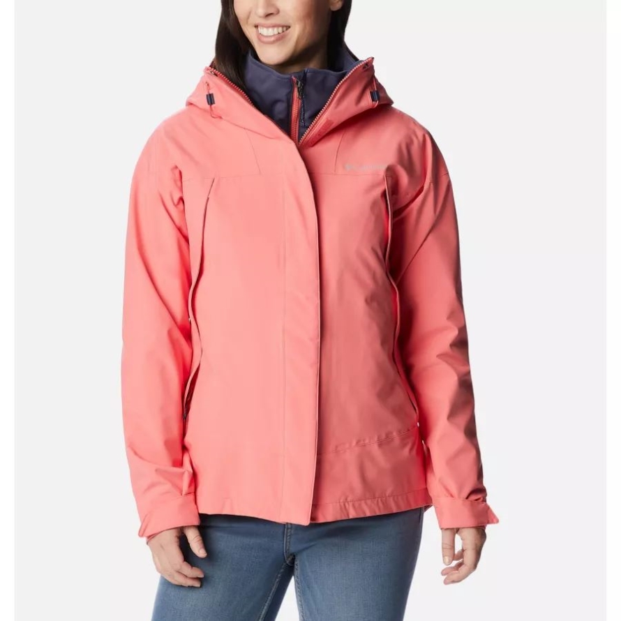 Columbia Women's Canyon Meadows Interchange Jacket Blush Pink