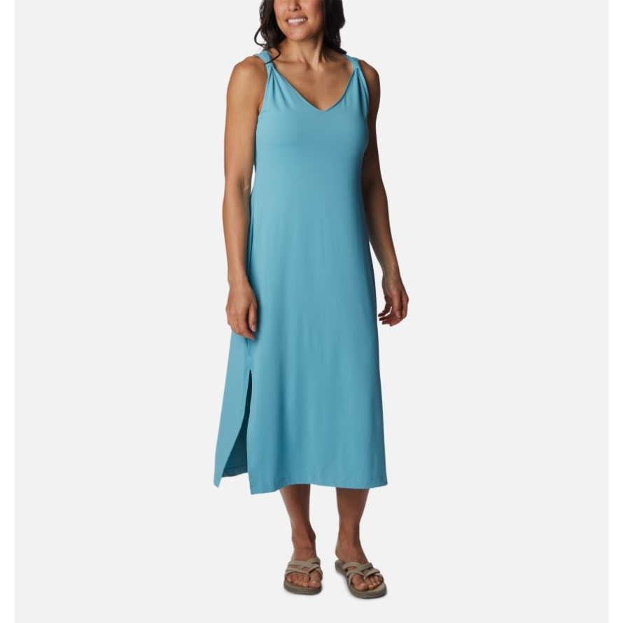 Columbia Women's Chill River Maxi Dress Sea Wave