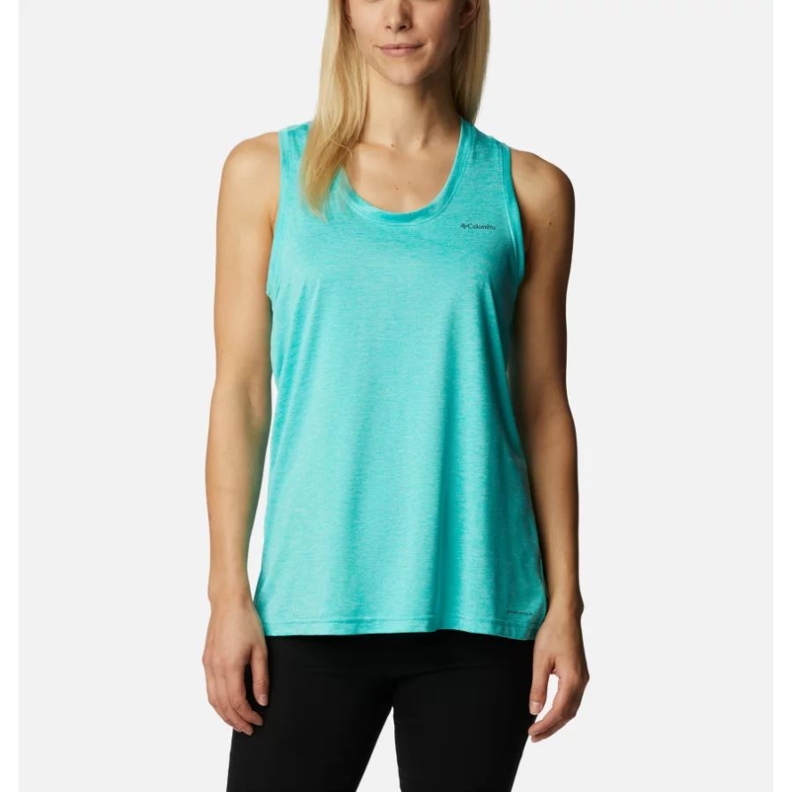 Columbia Women's Columbia Hike Tank Bright Aqua Heather