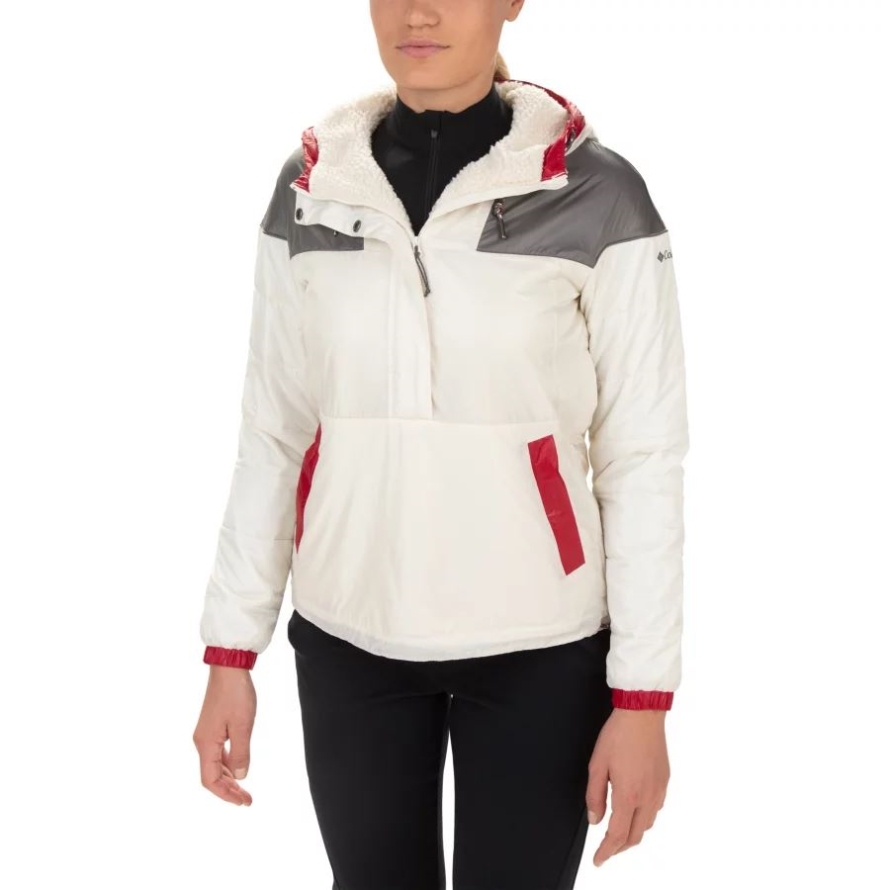 Columbia Women's Columbia Lodge Pullover Jacket Chalk/City Grey