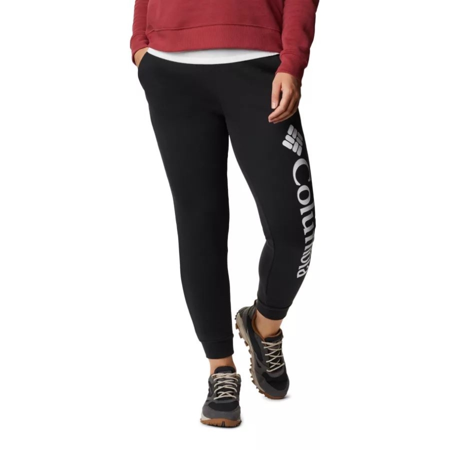 Columbia Women's Columbia Logo Fleece Joggers Black