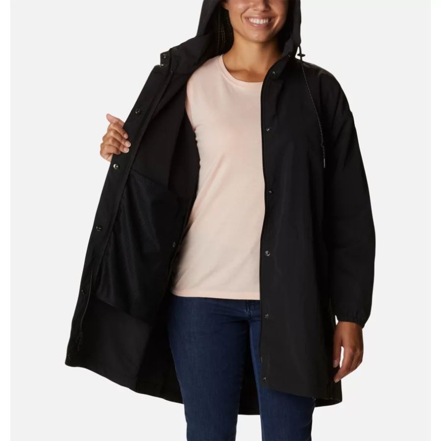 Columbia Women's Day Trippin' II Long Jacket Black