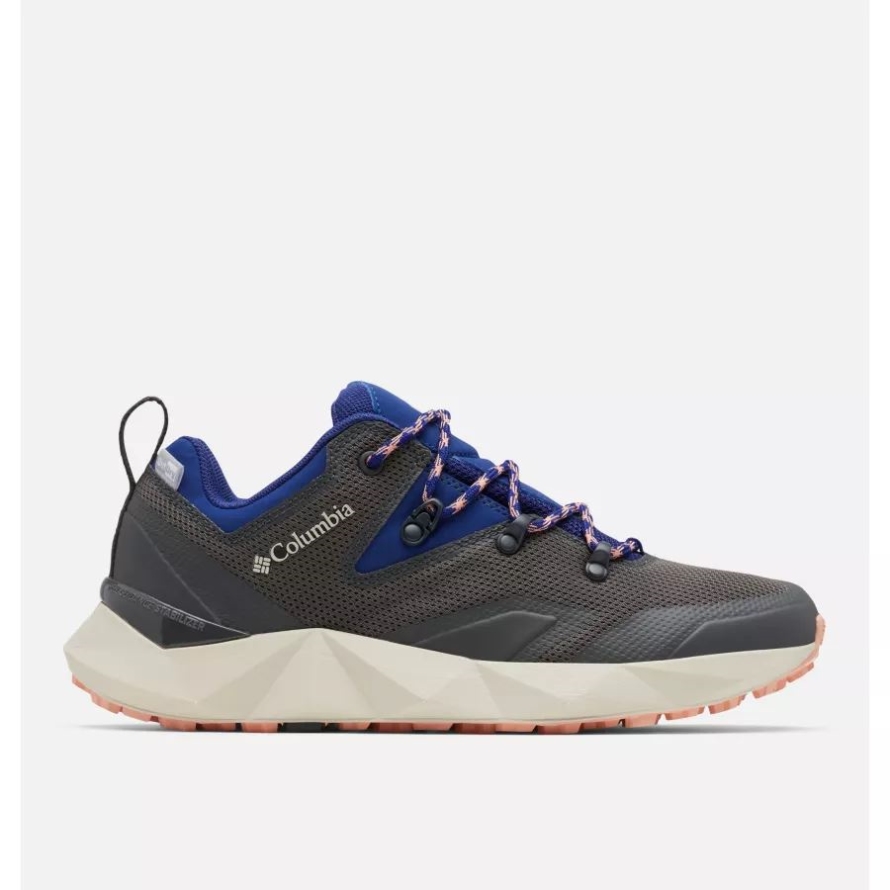 Columbia Women's Facet 60 Low Outdry Waterproof Hiking Shoe Dark Grey/Dark Sapphire