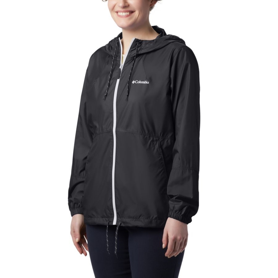 Columbia Women's Flash Forward Windbreaker Jacket Black