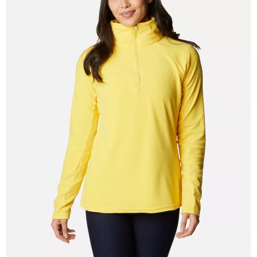 Columbia Women's Glacial IV Half Zip Fleece Sun Glow