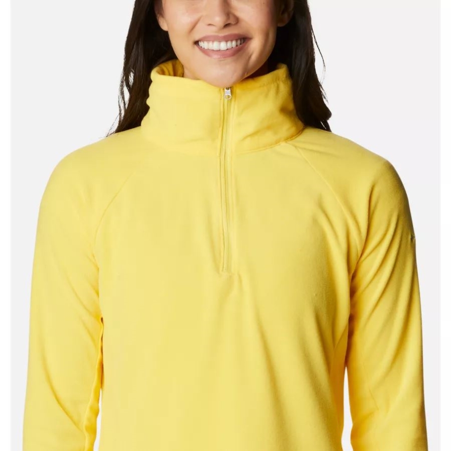 Columbia Women's Glacial IV Half Zip Fleece Sun Glow
