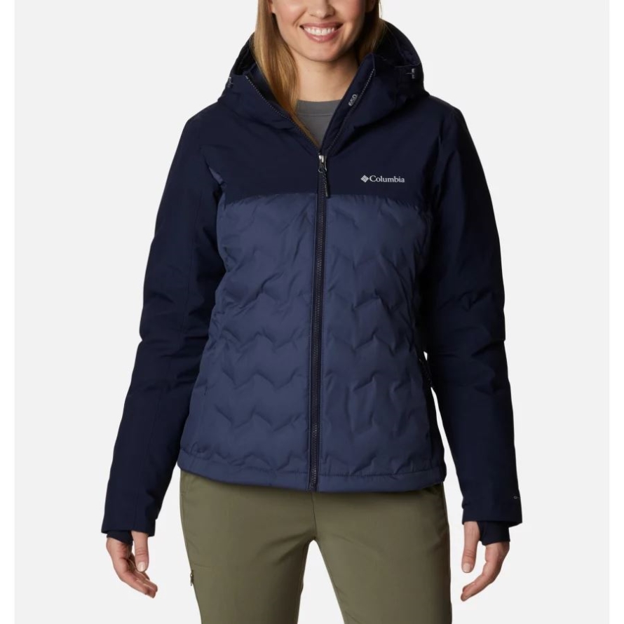 Columbia Women's Grand Trek II Down Jacket Nocturnal/Dark Nocturnal