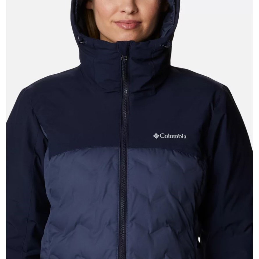 Columbia Women's Grand Trek II Down Jacket Nocturnal/Dark Nocturnal