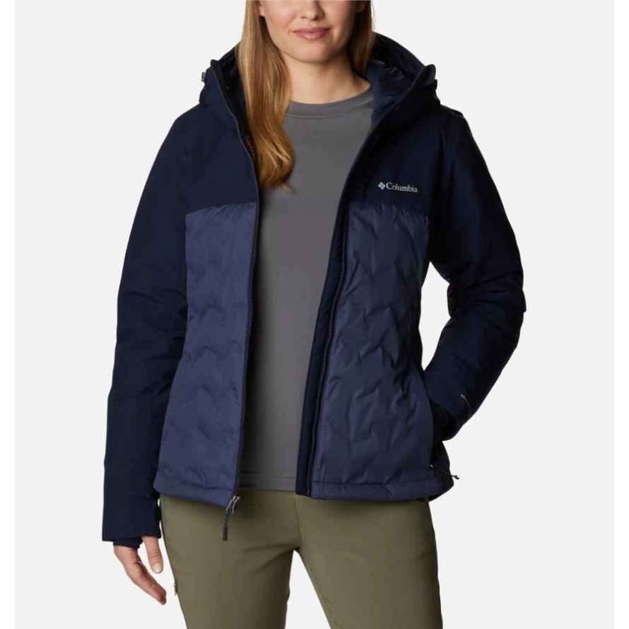 Columbia Women's Grand Trek II Down Jacket Nocturnal/Dark Nocturnal
