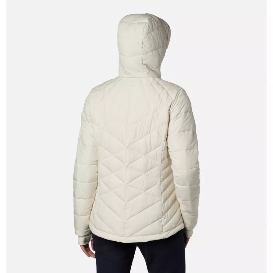 Columbia Women's Heavenly Hooded Jacket Chalk
