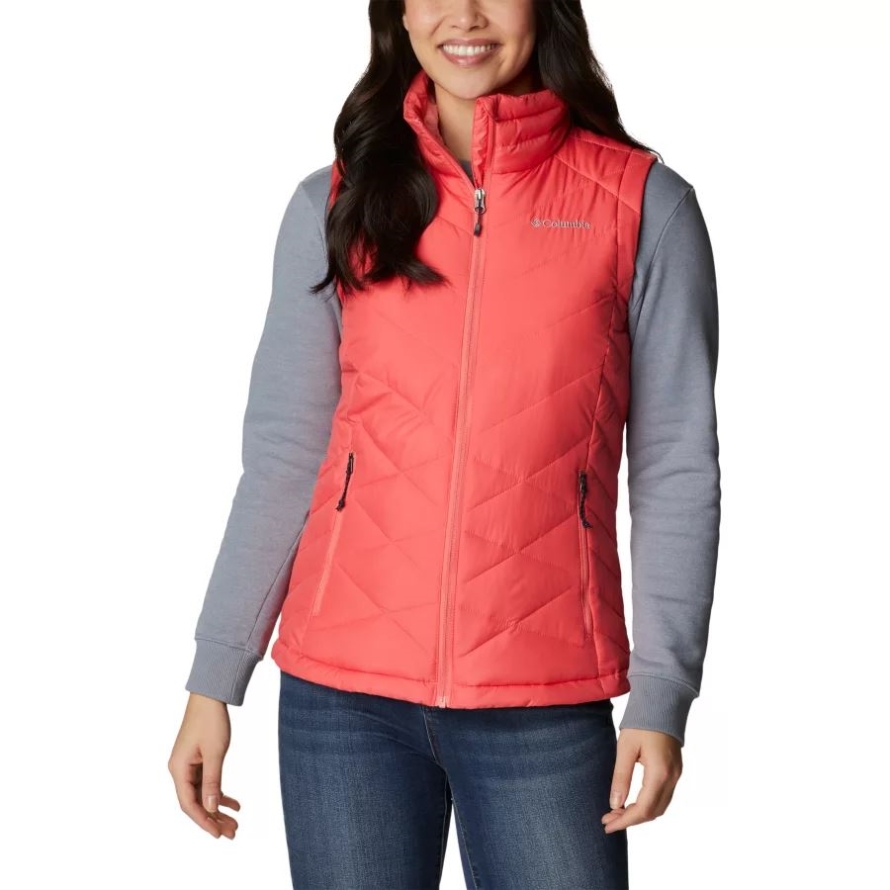 Columbia Women's Heavenly Vest Blush Pink