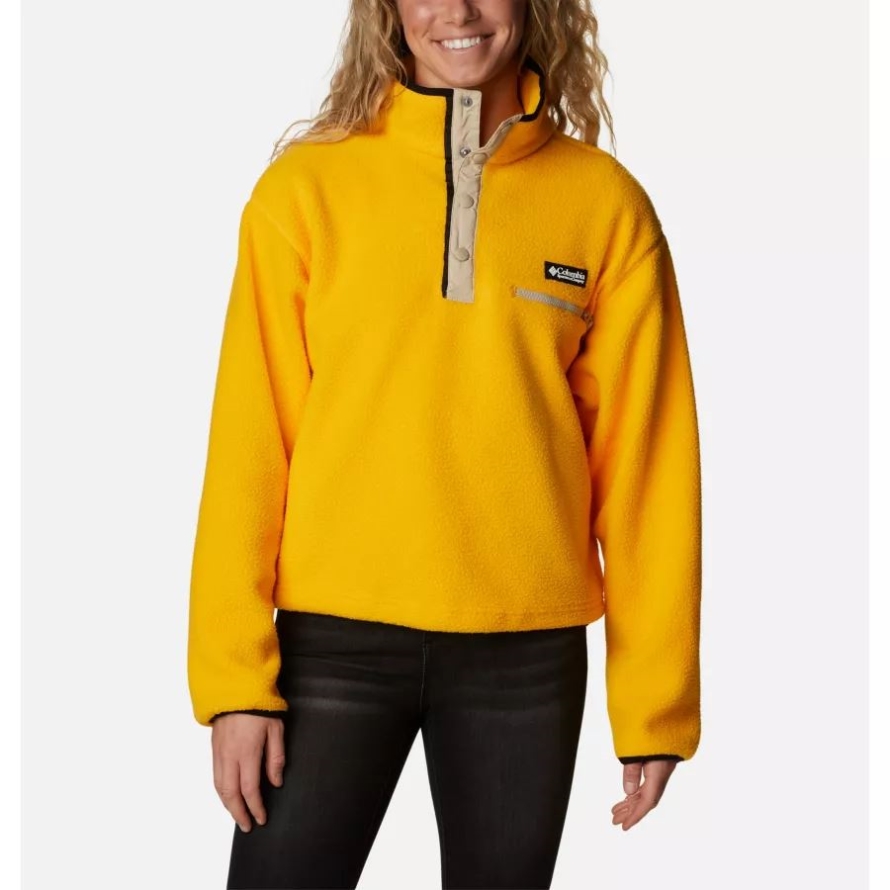 Columbia Women's Helvetia Cropped Half Snap Fleece Stinger