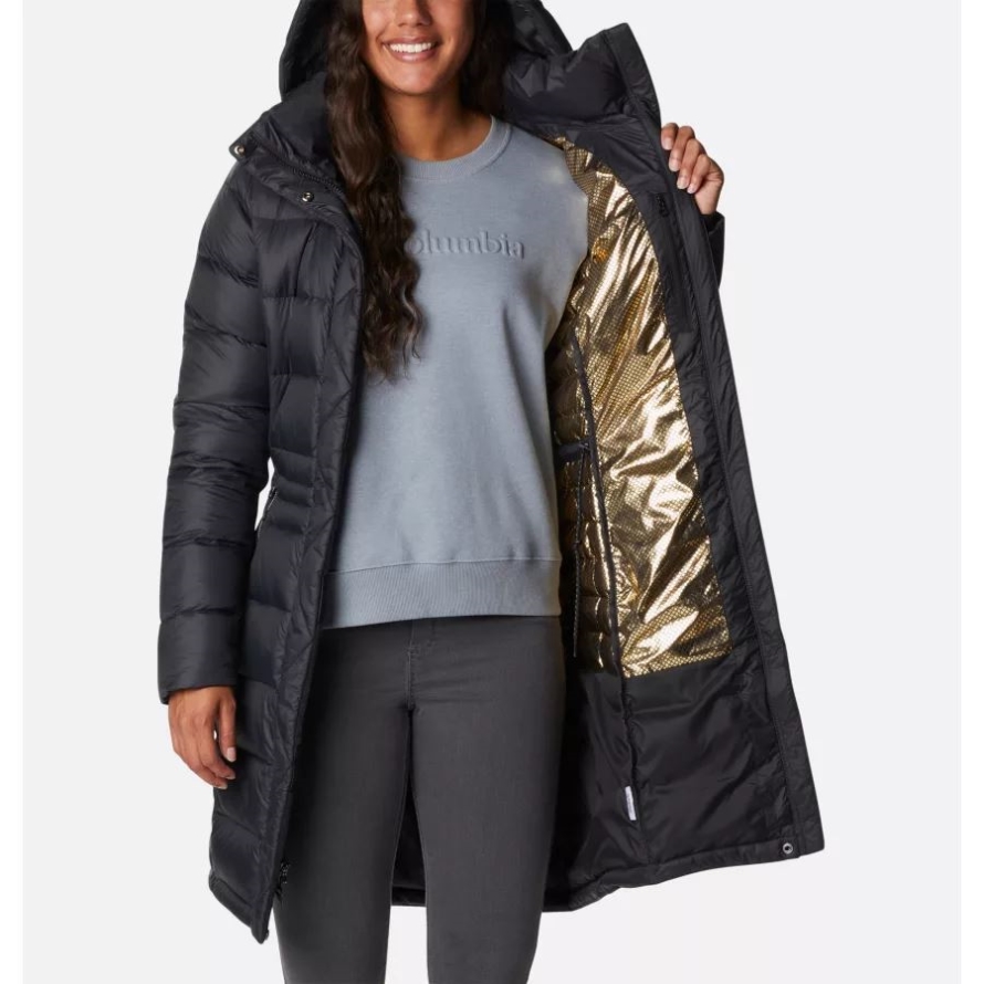 Columbia Women's Hexbreaker Elite Omni-Heat Infinity Down Jacket Black