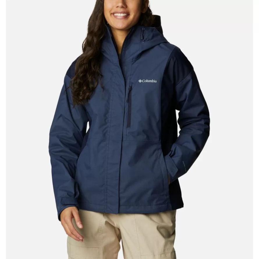 Columbia Women's Hikebound Waterproof Shell Walking Jacket Nocturnal/Dark Nocturnal