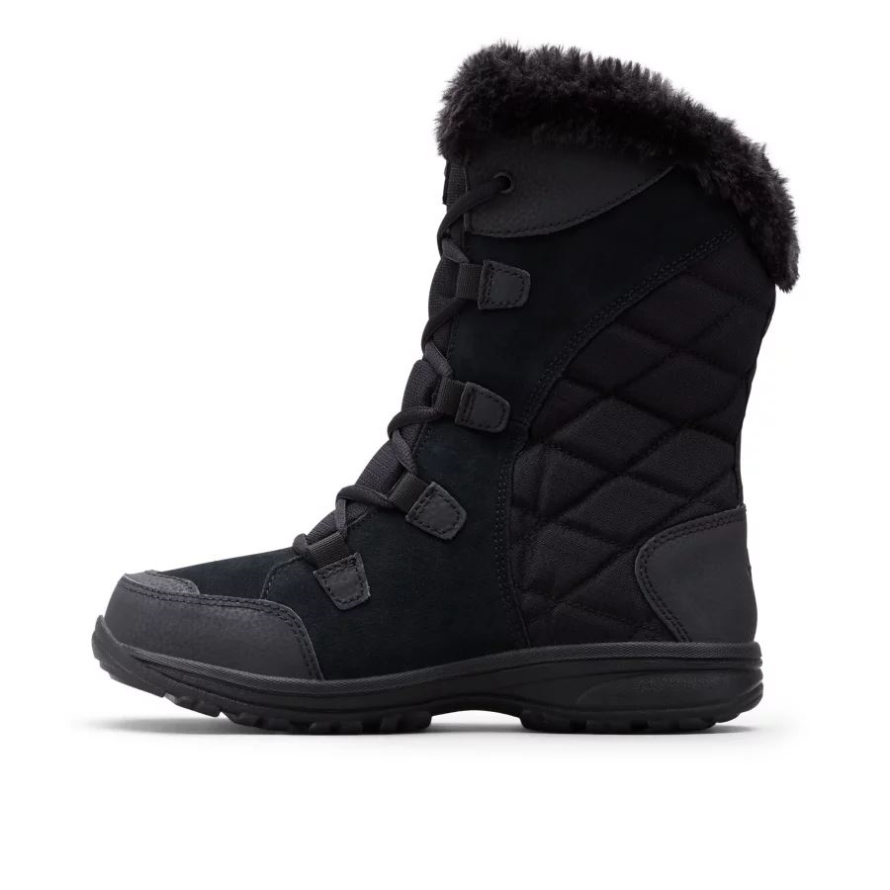 Columbia Women's Ice Maiden II Boot Wide Black/Columbia Grey
