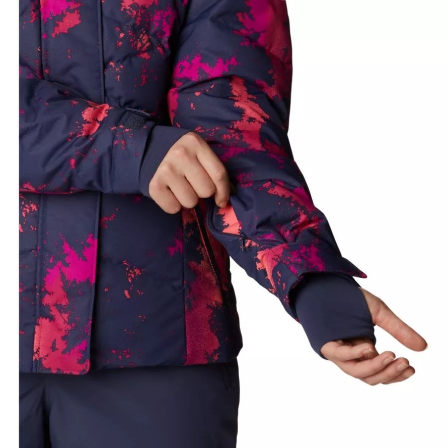 Columbia Women's Lay D Down II Jacket Nocturnal Lookup Print