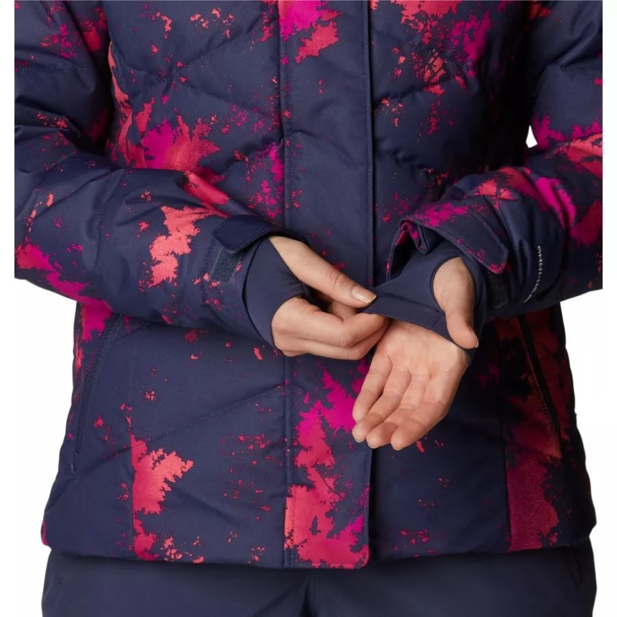 Columbia Women's Lay D Down II Jacket Nocturnal Lookup Print
