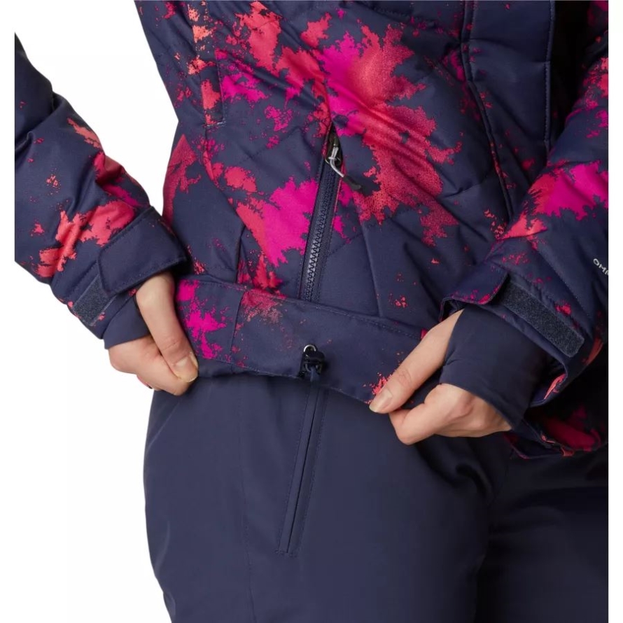 Columbia Women's Lay D Down II Jacket Nocturnal Lookup Print
