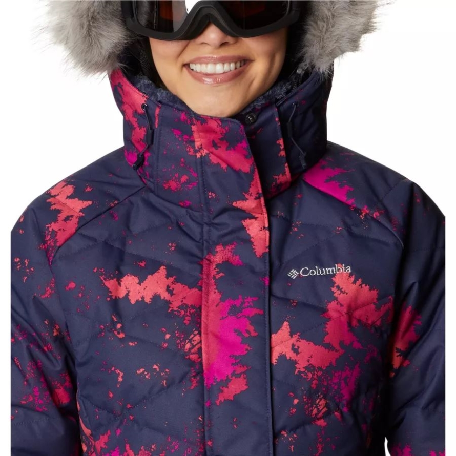 Columbia Women's Lay D Down II Jacket Nocturnal Lookup Print