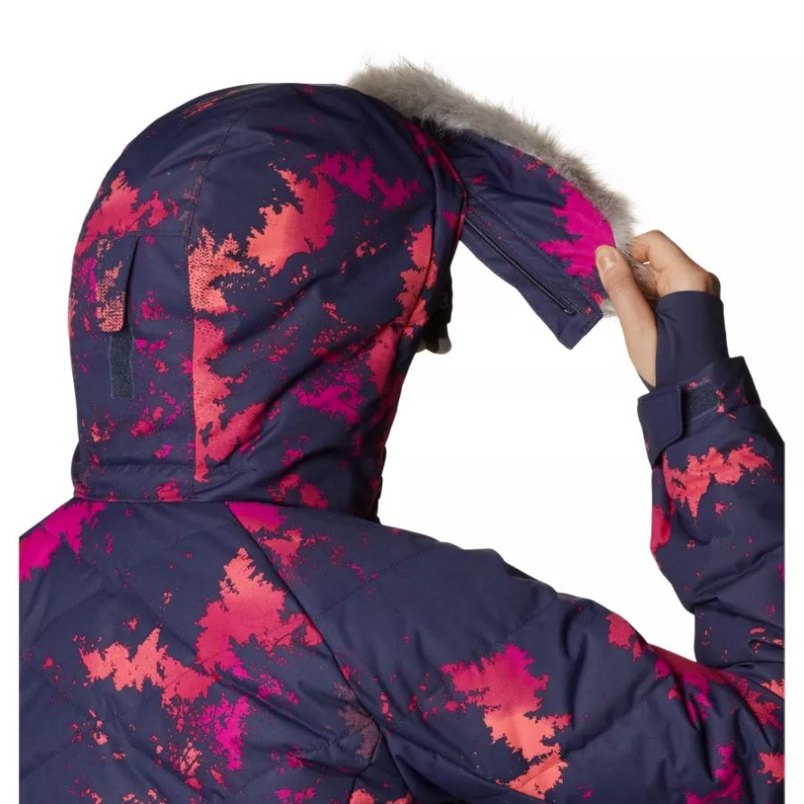 Columbia Women's Lay D Down II Jacket Nocturnal Lookup Print