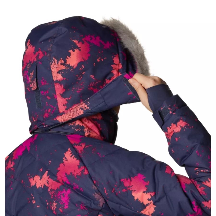 Columbia Women's Lay D Down II Jacket Nocturnal Lookup Print