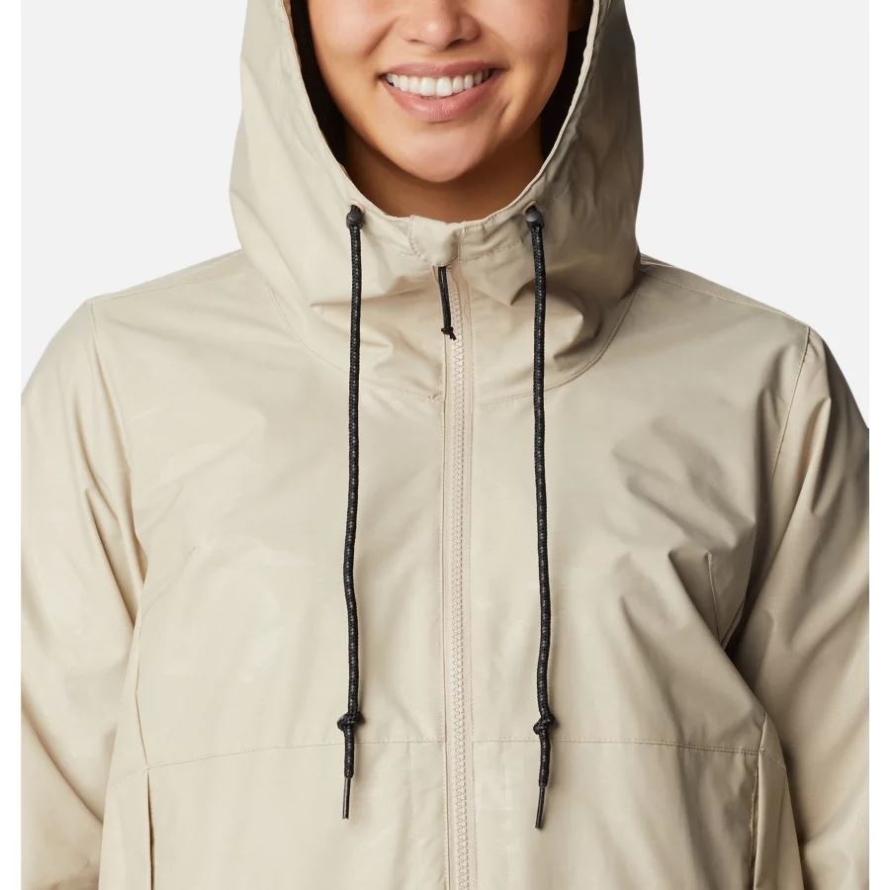 Columbia Women's Lillian Ridge Short Jacket Ancient Fossil Wisterian Emboss