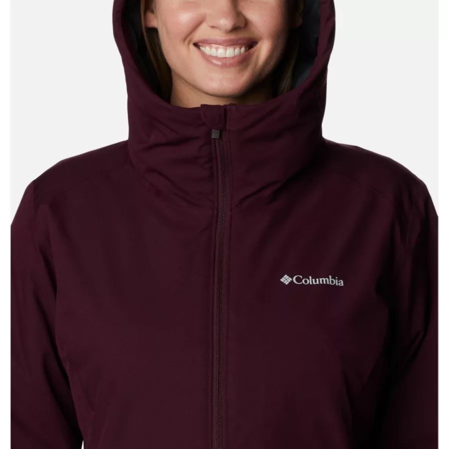 Columbia Women's Looking Glass Pass Mid Jacket Epic Plum