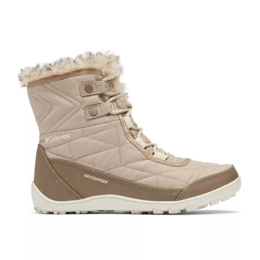 Columbia Women's Minx Shorty III Boot Wide Oxford Tan/Fawn