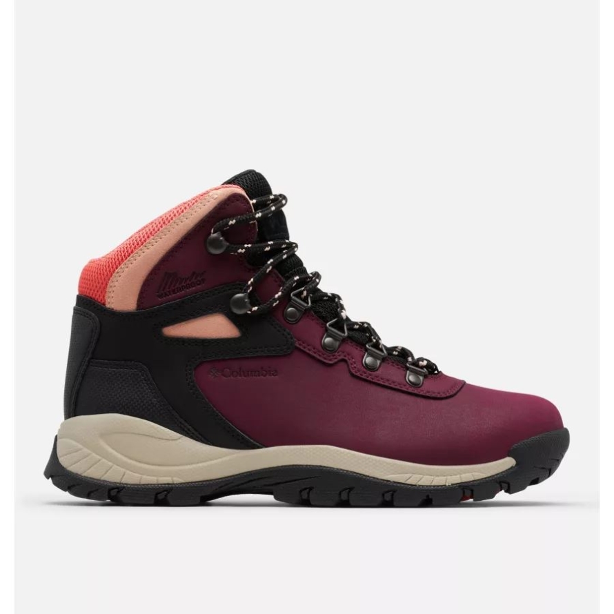 Columbia Women's Newton Ridge Plus Waterproof Hiking Boot Marionberry/Black